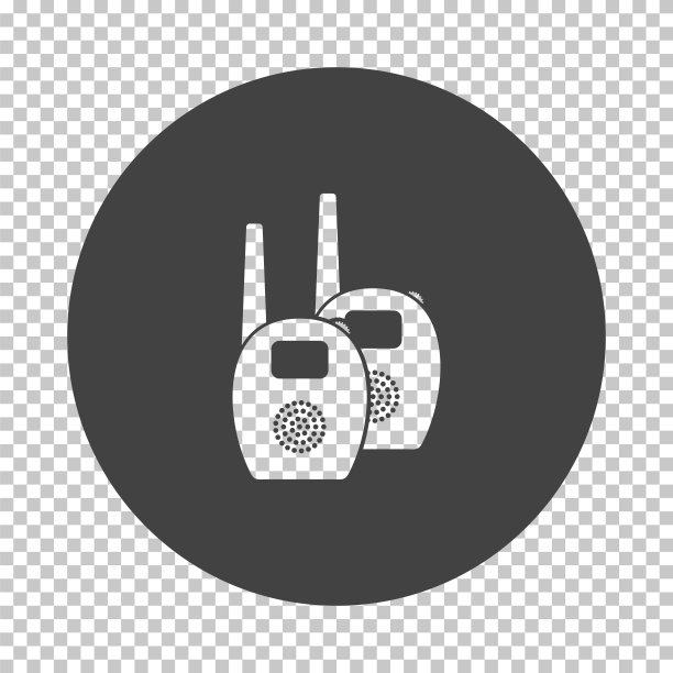 婴儿无线电监视器图标图片下载