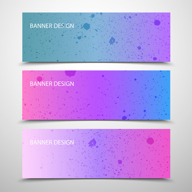 抽象矢量横幅与几何背景，年度报告，设计模板，未来海报模板设计图片下载