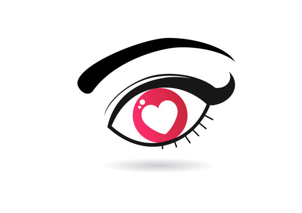 心在眼图片下载