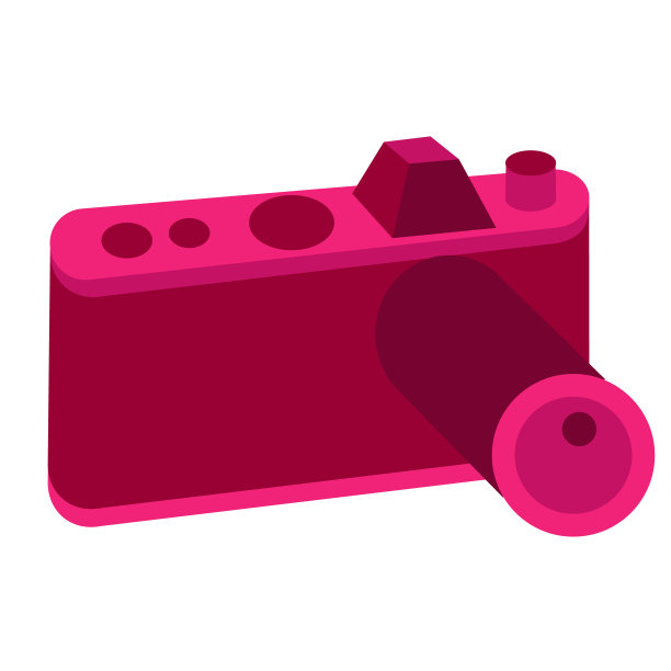 相机平面插图上的白色图片下载