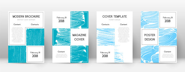 封面页设计模板。企业宣传册layo图片下载