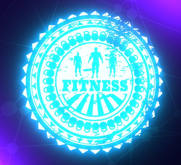 健身俱乐部会徽图片下载