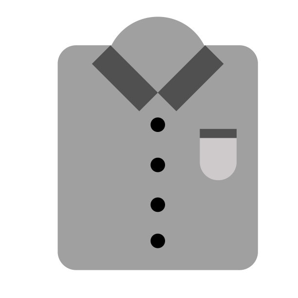 衬衫平面插图上的白色图片下载