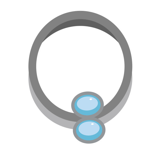 环平插图上的白色图片下载