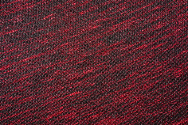 红色针织面料的纹理作为背景图片下载