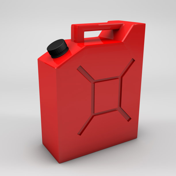 红色的燃料罐图片下载