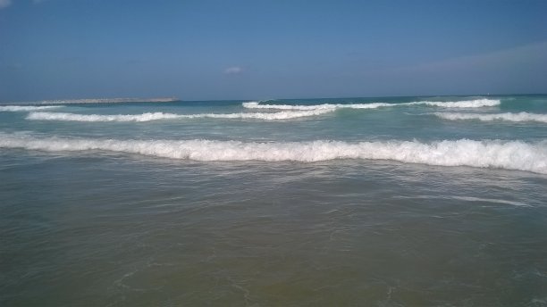 海浪和蓝天图片下载