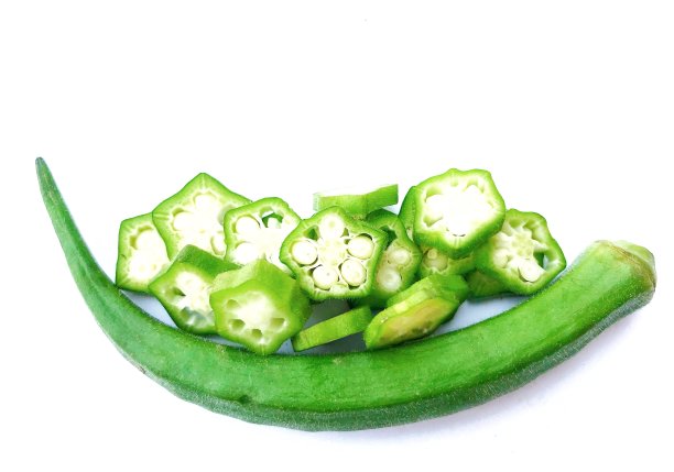 秋葵和切割图片下载