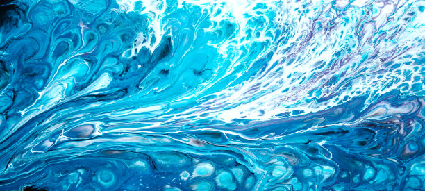 抽象油画纹理墙面，背景-形象图片下载