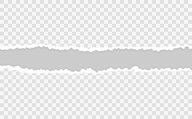 撕破的纸边，矢量插图图片下载