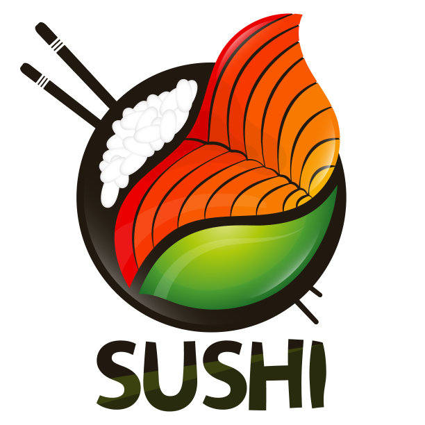 寿司和卷符号图片下载