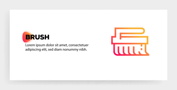 画笔图标的概念图片下载