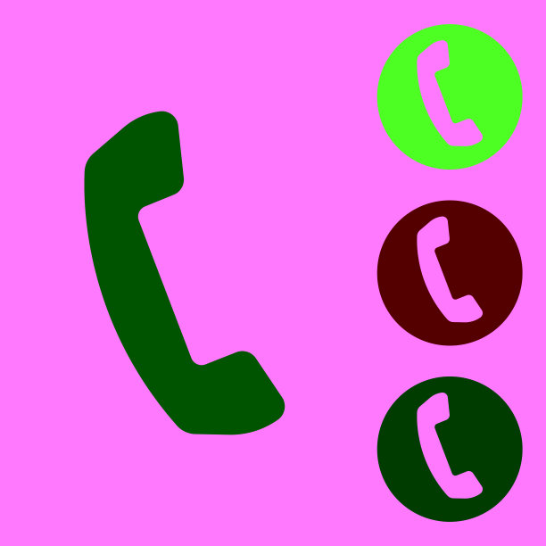 蓝色电话听筒图标孤立在白色背景上。电话的信号。矢量图图片下载