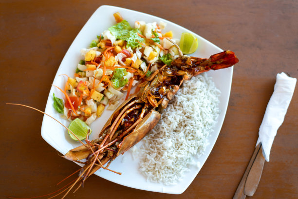 配饭的丛林虾图片下载