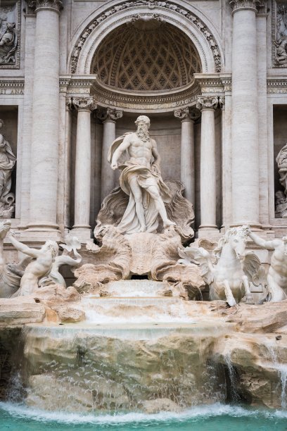 罗马的特莱维喷泉图片下载