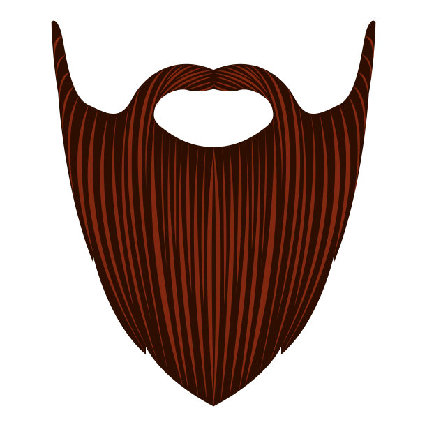 孤立细致的胡须图片下载