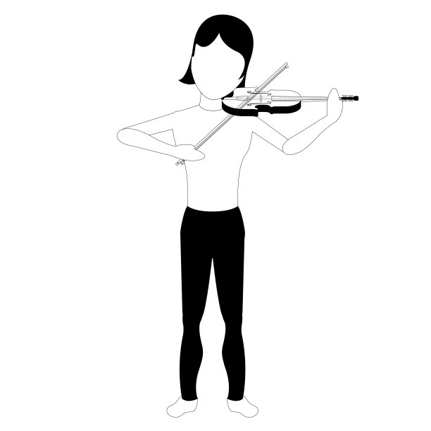 女阿凡达演奏小提琴图片下载