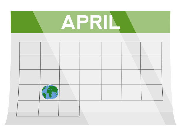 4月日历图片下载