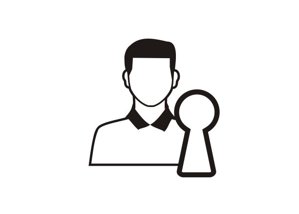 帐户安全简单图标图片下载