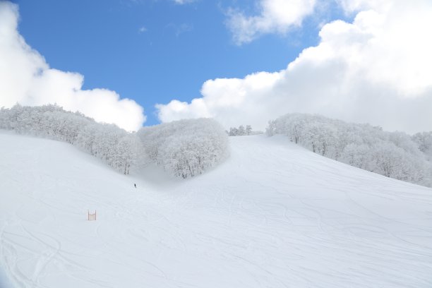 滑雪胜地雪天图片下载