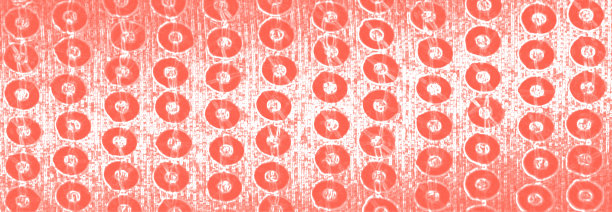 红色亮片在闪亮的背景，抽象的背景明亮的旗帜，现代珊瑚色。图片下载