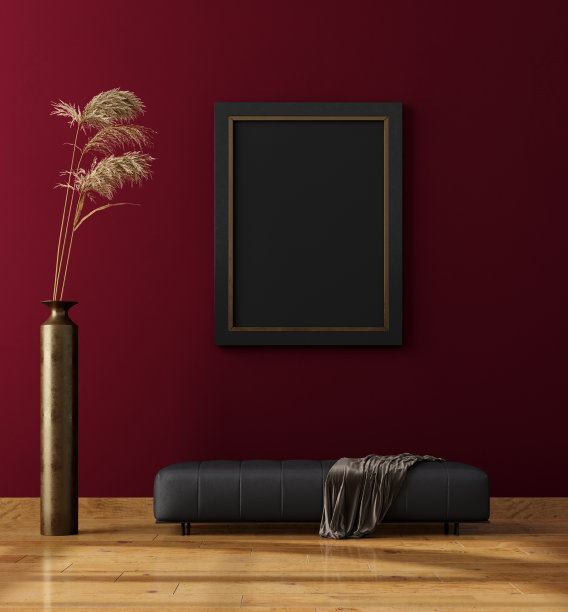 现代家庭室内背景，模拟海报墙图片下载