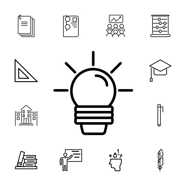 灯线图标图片下载