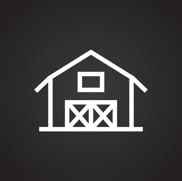 建筑线条图标：网页和APP设计素材图片下载