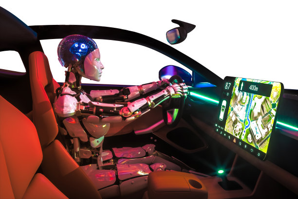 Ai驾驶白色图片下载