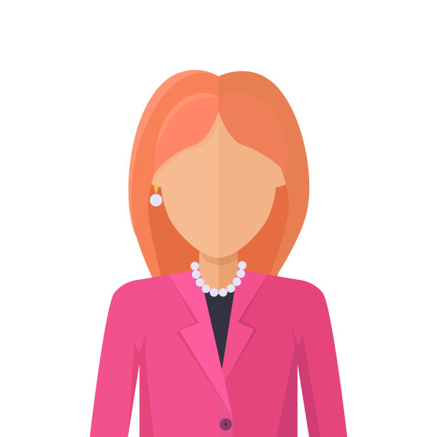 年轻女性私人头像图标图片下载