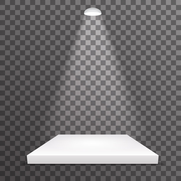 奖基座赢得成就领奖台照明场景照明地点获奖者典礼3d现实的模板矢量插图图片下载