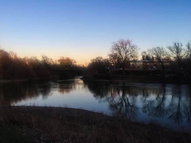 泰晤士河，伦敦，加拿大图片下载