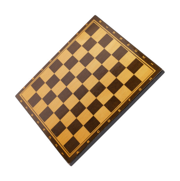 孤立的木制空棋盘图片下载