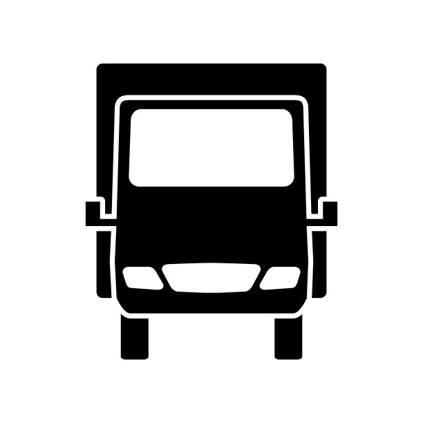 厢型车正面图标图片下载