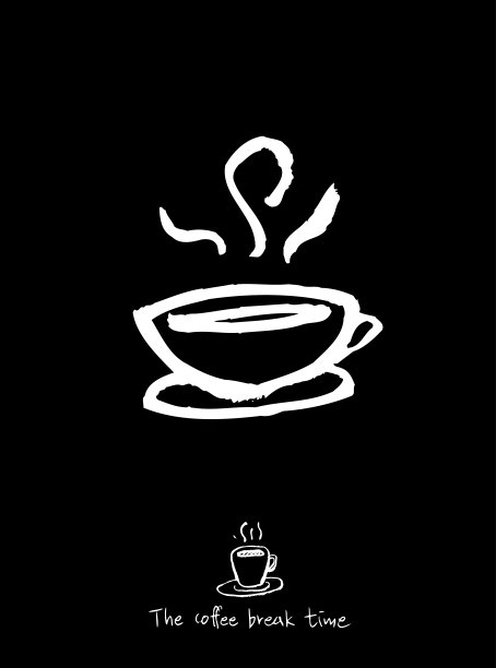 咖啡馆的海报图片下载