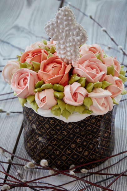 Сake用玫瑰装饰图片下载