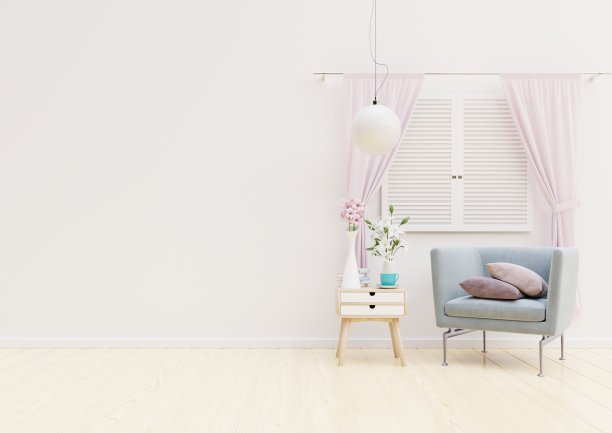 客厅内饰有椅子图片下载