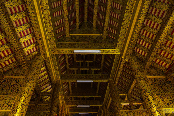 度量教堂泰国设计黄金。图片下载