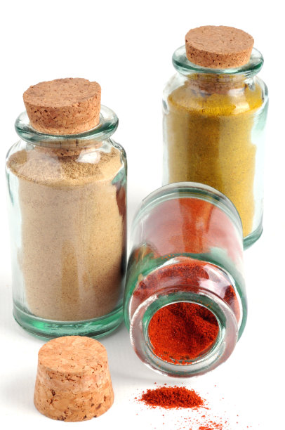 香料瓶在白色的背景图片下载