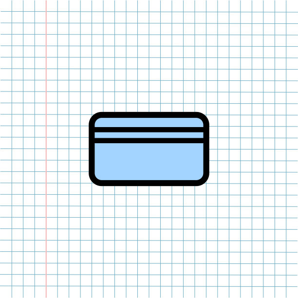 信用卡符号图标的纸钞背景，媒体图标的技术传播和商业电子商务的概念。向量,插图图片下载