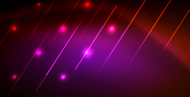 霓虹发光的波，神奇的能量和光运动的背景图片下载