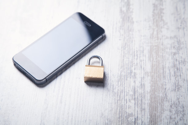 智能手机用挂锁。智能手机安全图片下载