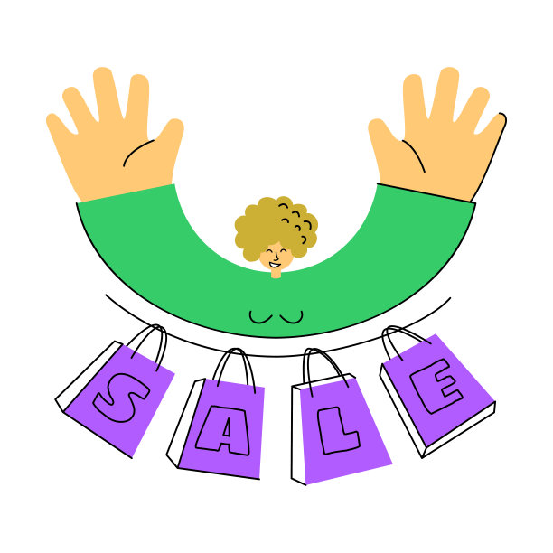 销售人物男女、礼品、包包图片下载