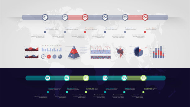 时间轴矢量图。世界地图图片下载