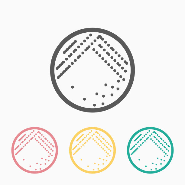 细菌在培养皿图标图片下载