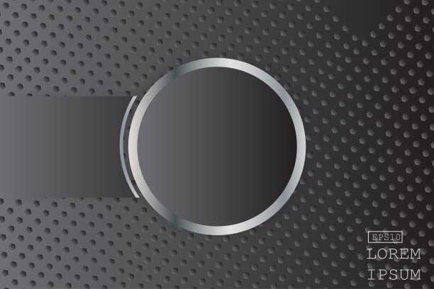 豪华抽象的黑色背景与现实的形状纹理对象图片下载