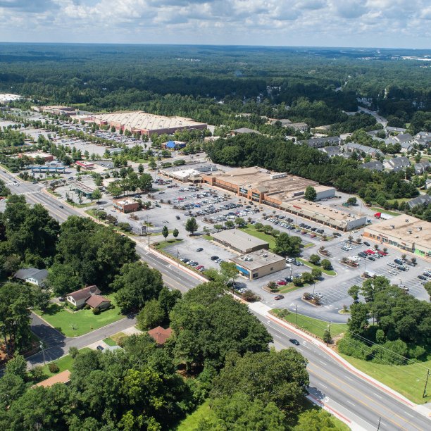 无人机视角下的Alpharetta Georgia图片下载