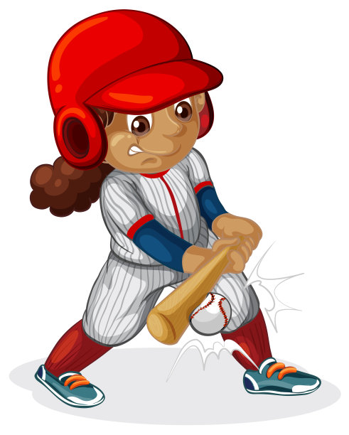 女棒球运动员图片下载