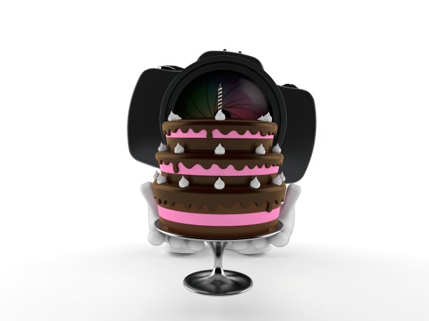 相机字符夹持饼图片下载