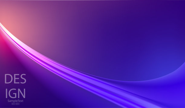 抽象的蓝色设计与平滑的蠕动条纹图片下载